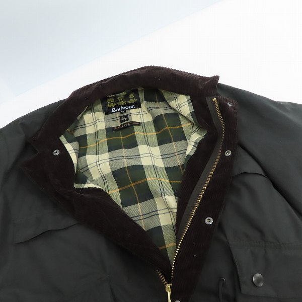 実際に弊社で買取させて頂いたBarbour/バブアー 19AW キャプテンサンシャイン ビデイル オイルドコート 1902258/38 の画像 5枚目