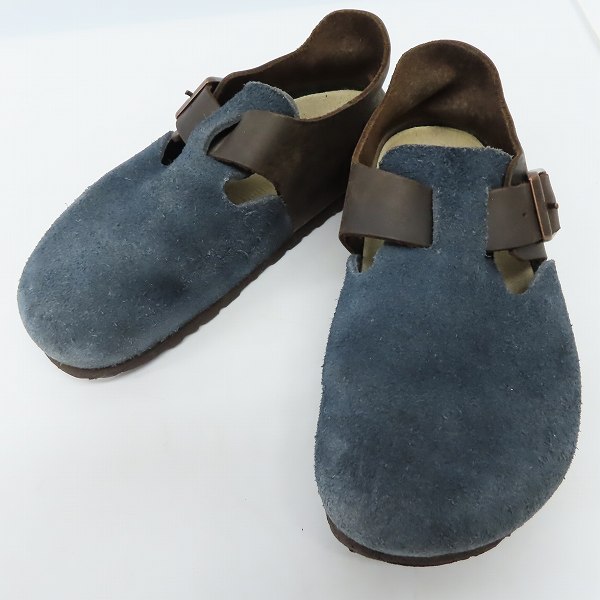 実際に弊社で買取させて頂いたBIRKENSTOCK/ビルケンシュトック LONDON スウェード×レザー シューズ/22.5