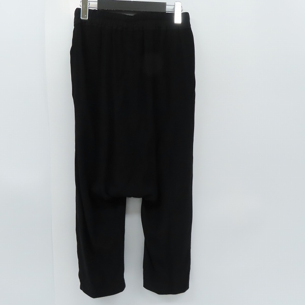 実際に弊社で買取させて頂いたRick Owens/リックオウエンス 21FW FOREVER DRAWSTRING CROPPED PANTS RF00W2308-Y/38の画像 1枚目