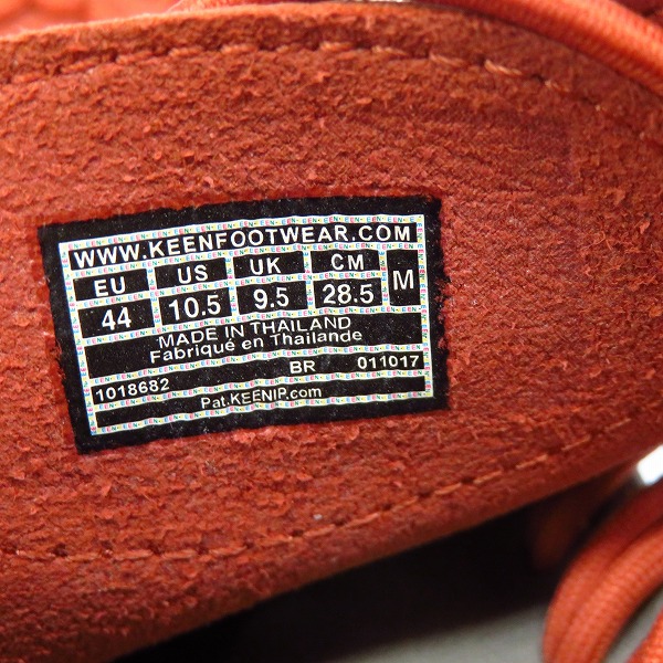 実際に弊社で買取させて頂いたKEEN/キーン UNEEK ユニーク ポッターズクレー/マルチ アウトドアスポーツサンダル 1018682/28.5の画像 5枚目