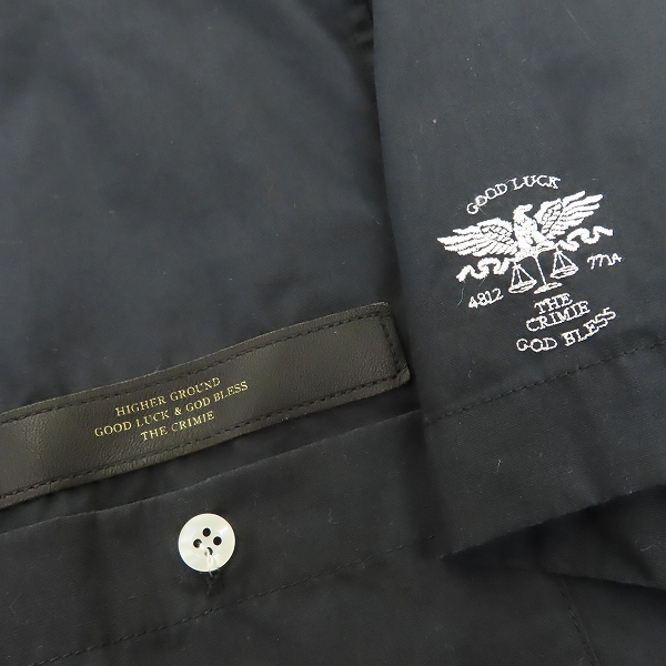 実際に弊社で買取させて頂いたTHE CRIMIE/クライミー 半袖ワークシャツ/S 2点セットの画像 7枚目