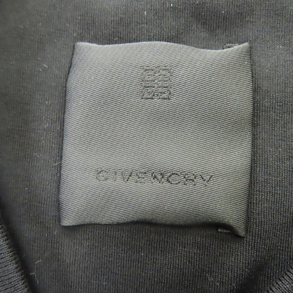 実際に弊社で買取させて頂いた【JPタグ】GIVENCHY/ジバンシィ 21SS 立体ロゴ刺繍 半袖Tシャツ/Mの画像 2枚目