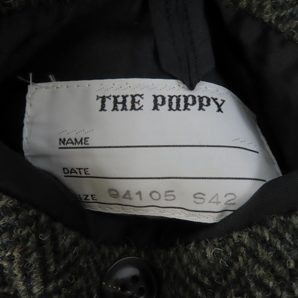 実際に弊社で買取させて頂いたYOKOHAMA POPPY/横浜ポピー×ハリスツイード テーラードジャケット/S42の画像 5枚目