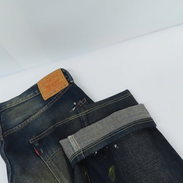 LEVIS/リーバイス 501XX 1955モデル/LVC レイバークラッシュド デニム