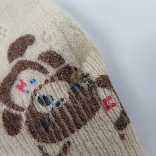 実際に弊社で買取させて頂いたGRUNGE POPS HYSTERICS/ヒステリックグラマー ウール アンゴラ ニットセーター Fの画像 6枚目