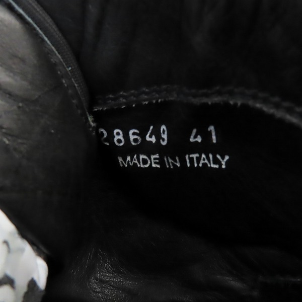 実際に弊社で買取させて頂いたRick Owens/リックオウエンス ジオバスケット サイドジップスニーカー/41の画像 5枚目