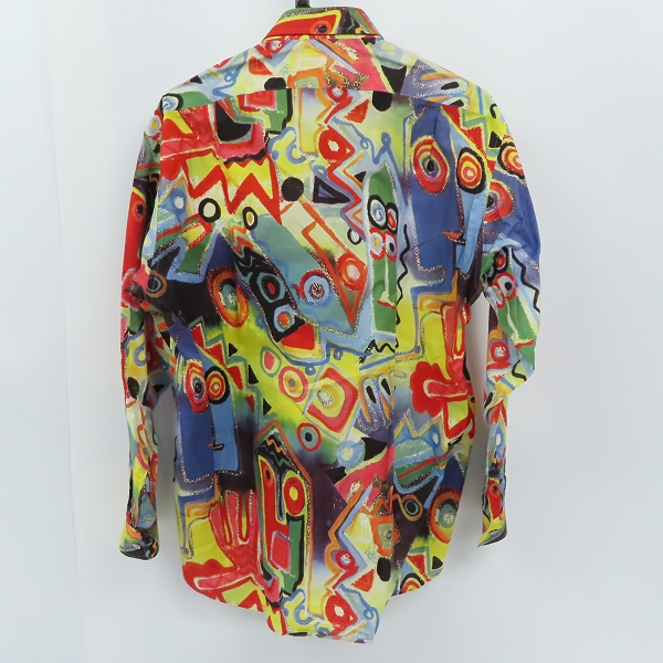 実際に弊社で買取させて頂いたPaul Smith/ポールスミス 総柄 L/S シャツ Mの画像 1枚目