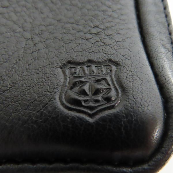 実際に弊社で買取させて頂いたCALEE/キャリー 20AW フック付き レザー ポーチ CL-20AW009SLの画像 4枚目