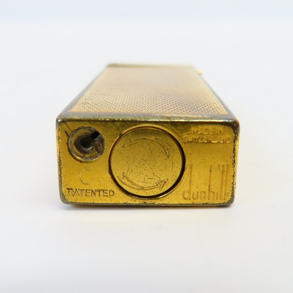 実際に弊社で買取させて頂いたdunhill/ダンヒル ローラ ガスライター ゴールドの画像 5枚目