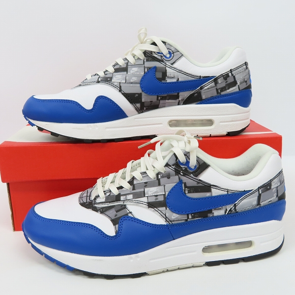 実際に弊社で買取させて頂いたNIKE×atmos/ナイキ×アトモス AIR MAX 1 PRNT/ エアマックス1 プリント 'WE LOVE NIKE' AQ0927-100/26.5の画像 3枚目