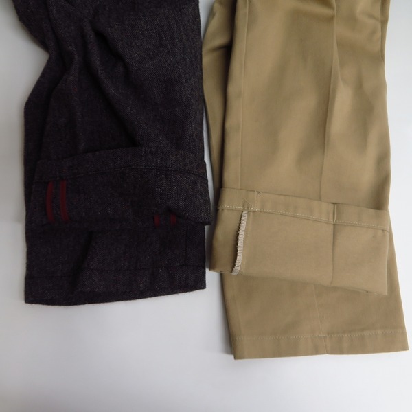 実際に弊社で買取させて頂いたDickies×SHIPS/ディッキーズ×シップス チノパン/ウールスラックスパンツ/L/34×30 2点セットの画像 7枚目