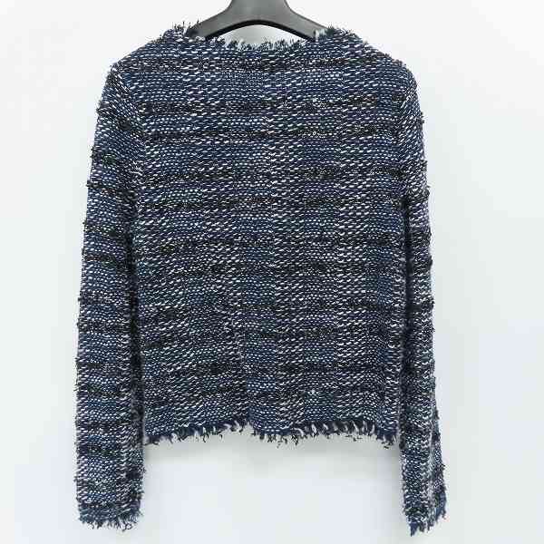 実際に弊社で買取させて頂いたBARNEYS NEWYORK/バーニーズニューヨーク 2019年モデル ノーカラージャケット size:38の画像 1枚目