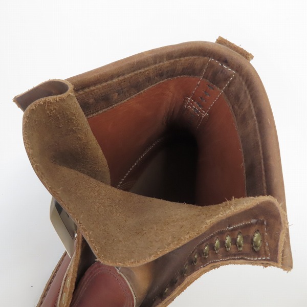 実際に弊社で買取させて頂いた【未使用】WHITE'S BOOTS/ホワイツブーツ SMOKE JUMPER/スモークジャンパー レザーライニング ワークブーツ/8.5EEの画像 4枚目