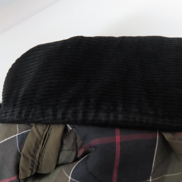 実際に弊社で買取させて頂いたBarbour/バブアー  キルティングジャケット ウール 1202226/36の画像 5枚目