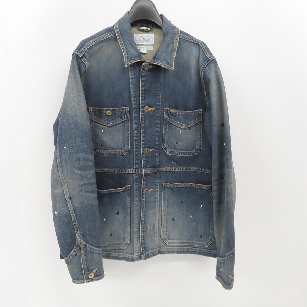 実際に弊社で買取させて頂いたTHE CRIMIE/クライミー ダメージ加工 デニムジャケット/L