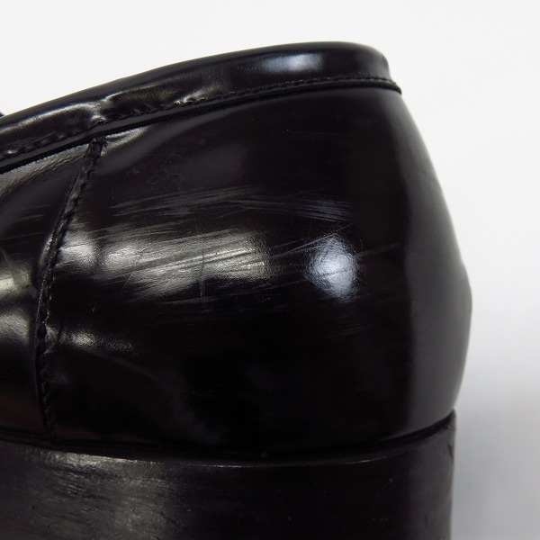 実際に弊社で買取させて頂いたMARC JACOBS/マークジェイコブス エナメル バイカラーローファーシューズ/41の画像 5枚目