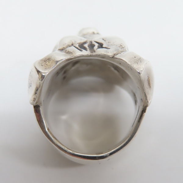 実際に弊社で買取させて頂いたTHE GREAT FROG/グレートフロッグ Bulldog Ring/ブルドッグリング/13号の画像 5枚目