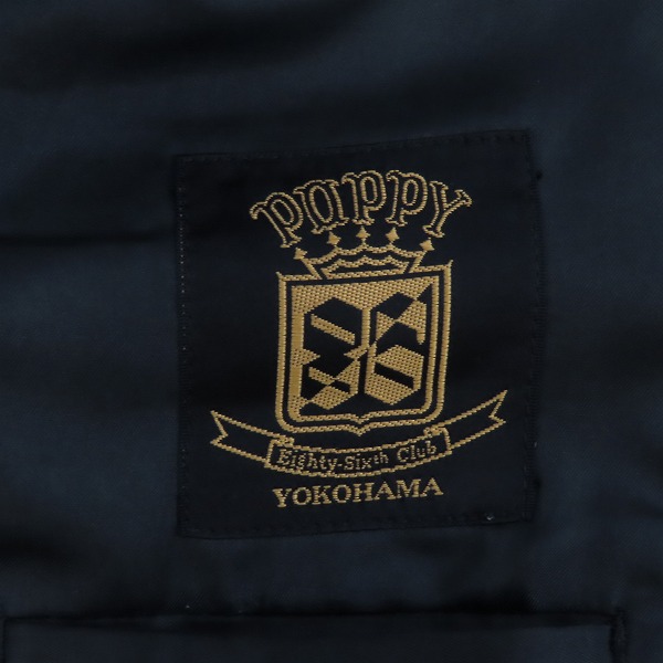 実際に弊社で買取させて頂いたYOKOHAMA POPPY/横浜ポピー×ハリスツイード テーラードジャケット/S42の画像 3枚目