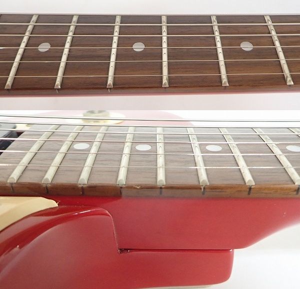 実際に弊社で買取させて頂いた★Epiphone/エピフォン Les Paul 100 /レスポール ボルトオンネック ソフトケース付の画像 3枚目