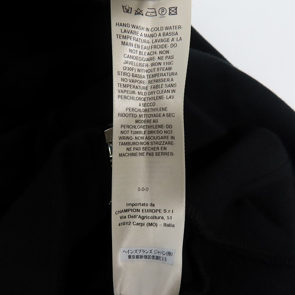 実際に弊社で買取させて頂いたRick Owens×Champion/リックオウエンス×チャンピオン ジップアップパーカー CM21S0009-216759/Mの画像 4枚目