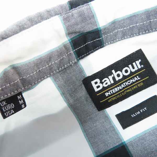 実際に弊社で買取させて頂いたBarbour/バブアー チェック柄 ロングスリーブシャツ/長袖シャツ 2点セットの画像 2枚目