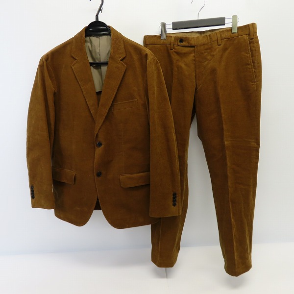 実際に弊社で買取させて頂いたUNITED ARROWS/ユナイテッドアローズ コーデュロイジャケット/パンツ セットアップ/52/50