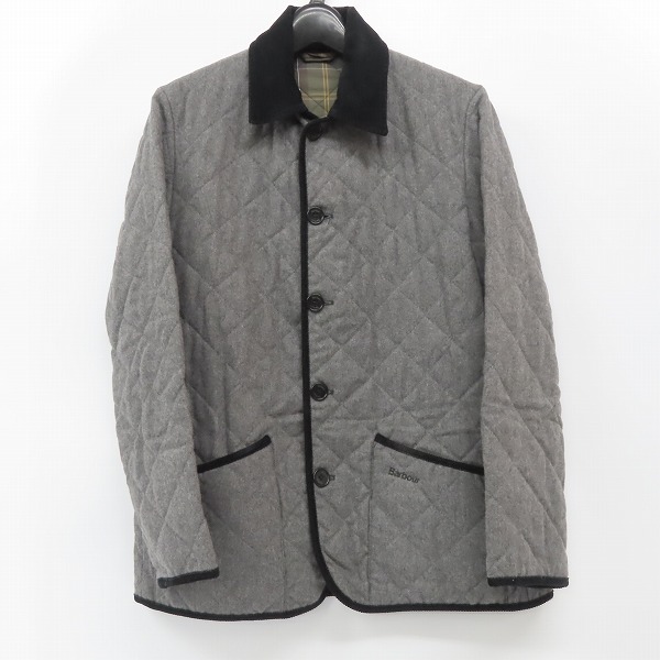実際に弊社で買取させて頂いたBarbour/バブアー  キルティングジャケット ウール 1202226/36