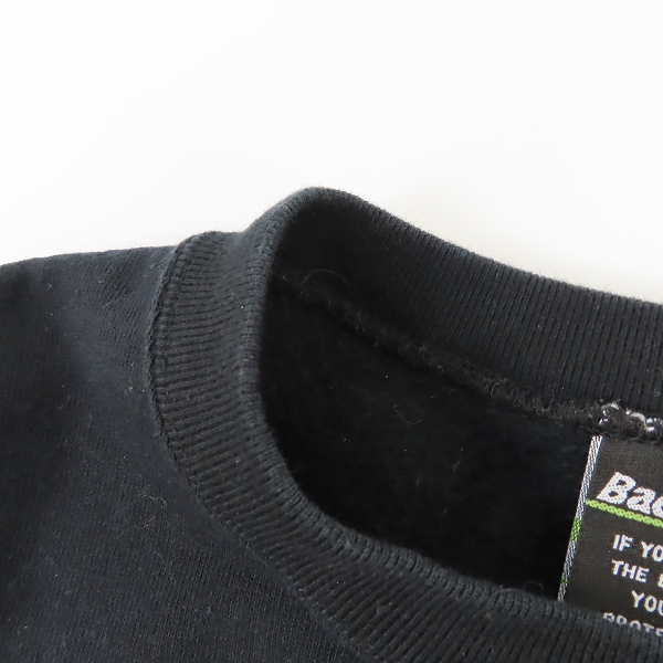 実際に弊社で買取させて頂いたBackChannel/バックチャンネル ロゴ クルーネック スウェット/Lの画像 4枚目