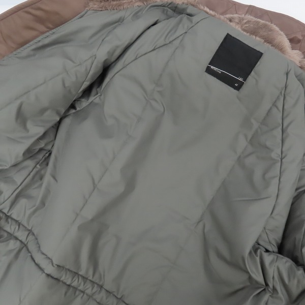 実際に弊社で買取させて頂いたLAD MUSICIAN/ラッドミュージシャン ボア N-3Bフライトジャケット 2210-372/42の画像 2枚目