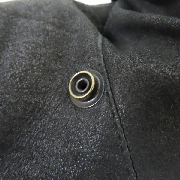 実際に弊社で買取させて頂いたRick Owens/リックオウエンス レディース ラムレザー ライダースジャケット RO 1743/38の画像 5枚目