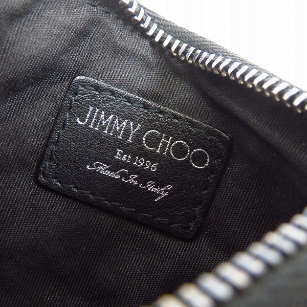 実際に弊社で買取させて頂いたJIMMY CHOO/ジミーチュウ CAMELOT/キャメロット コインケース/キーケースの画像 4枚目
