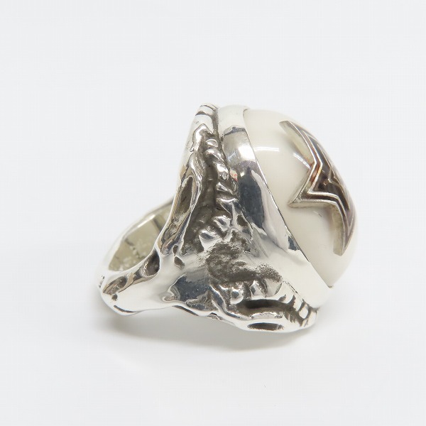 実際に弊社で買取させて頂いた【海外ギャラ付】ALEX STREETER/アレックスストリーター 2021年限定 ケイブパール/洞窟真珠 エンジェルハートリング/14号の画像 4枚目