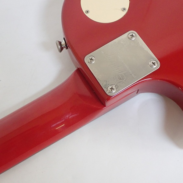 実際に弊社で買取させて頂いた★Epiphone/エピフォン Les Paul 100 /レスポール ボルトオンネック ソフトケース付の画像 8枚目
