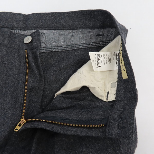 実際に弊社で買取させて頂いたJOURNAL STANDARD/ジャーナルスタンダード ウールスラックスパンツ Sの画像 3枚目