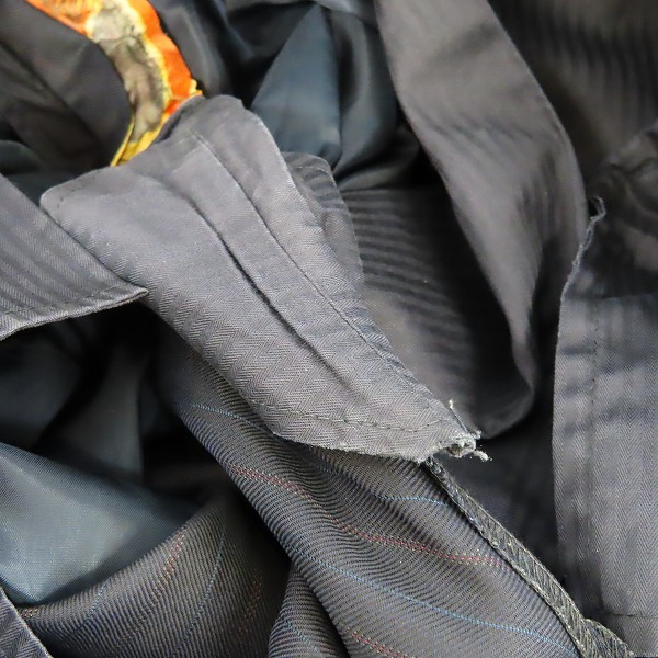 実際に弊社で買取させて頂いたPaul Smith LONDON×Ermenegildo Zegna/ポールスミス×エルメネジルドゼニア ストライプ セットアップ スーツ/Sの画像 7枚目