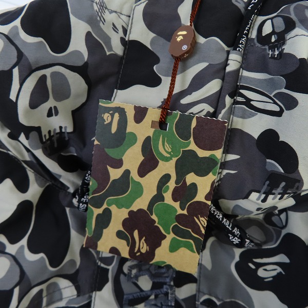 A Bathing Ape×stussy迷彩ジャケット 110cm ア ベイシング エイプ A BATHING APE STUSSY ステューシー 迷彩