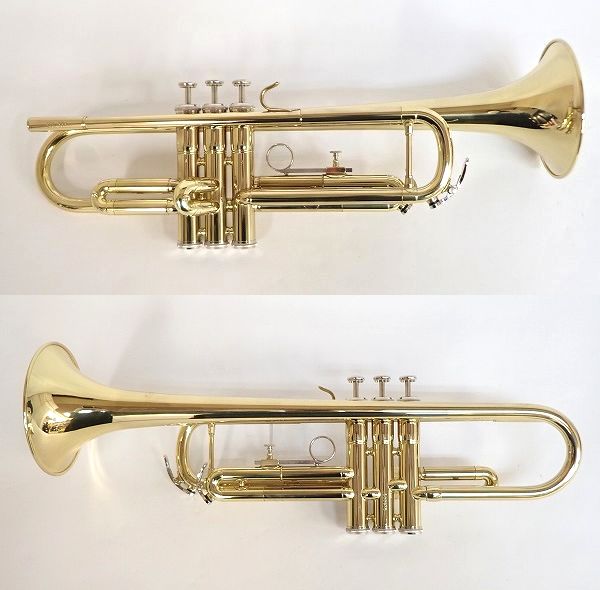 実際に弊社で買取させて頂いたJupiter/ジュピター トランペット JTR-300 管楽器 マウスピース・ハードケース付き の画像 1枚目