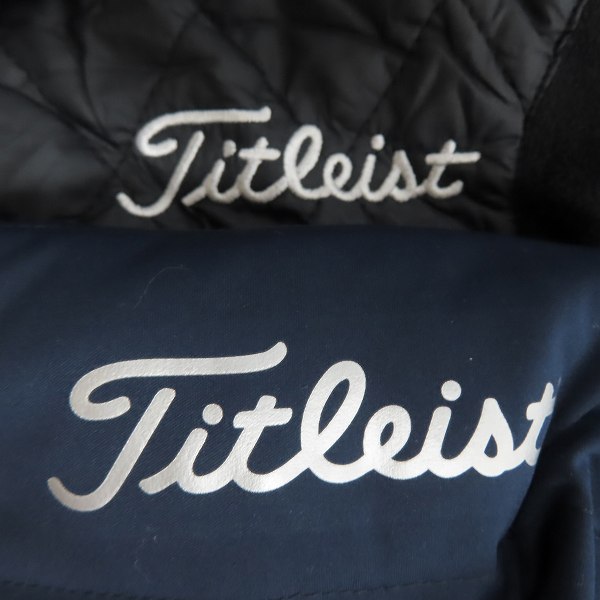 実際に弊社で買取させて頂いたTitleist/タイトリスト 中綿 ジャケット /L 2点セットの画像 5枚目