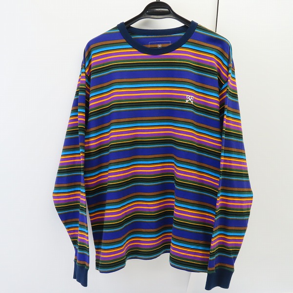 実際に弊社で買取させて頂いたuniform experiment/ユニフォーム エクスペリメント 21SS L/S CLASSIC BORDER ボーダーカットソー UE-210038/2
