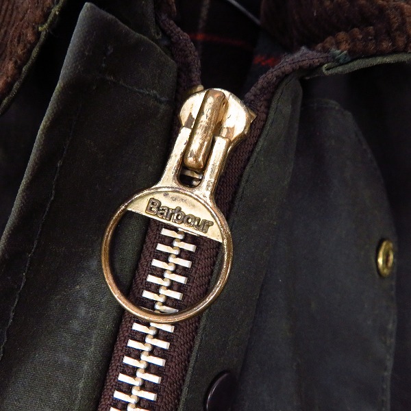 実際に弊社で買取させて頂いたBarbour/バブアー NORTHUMBRIA/ノーザンブリア ジャケット/107cm/42inの画像 7枚目