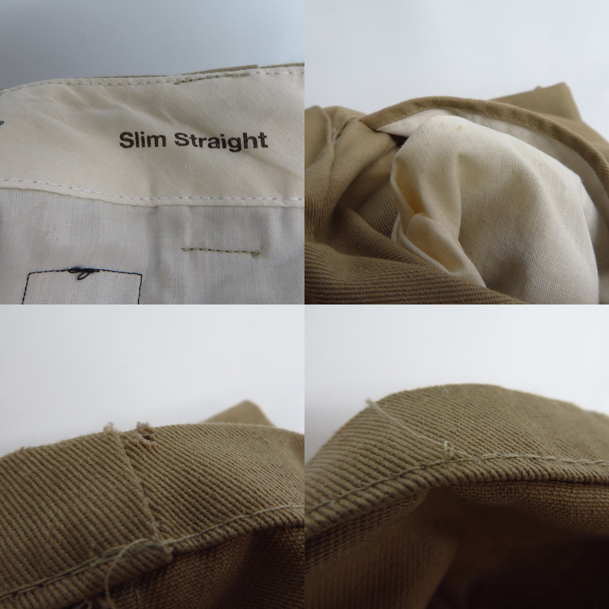 実際に弊社で買取させて頂いたDickies×SHIPS/ディッキーズ×シップス チノパン/ウールスラックスパンツ/L/34×30 2点セットの画像 9枚目