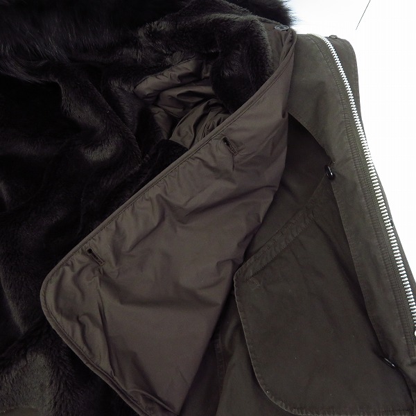 実際に弊社で買取させて頂いたLAD MUSICIAN/ラッドミュージシャン ライナー付モッズコート/46の画像 6枚目