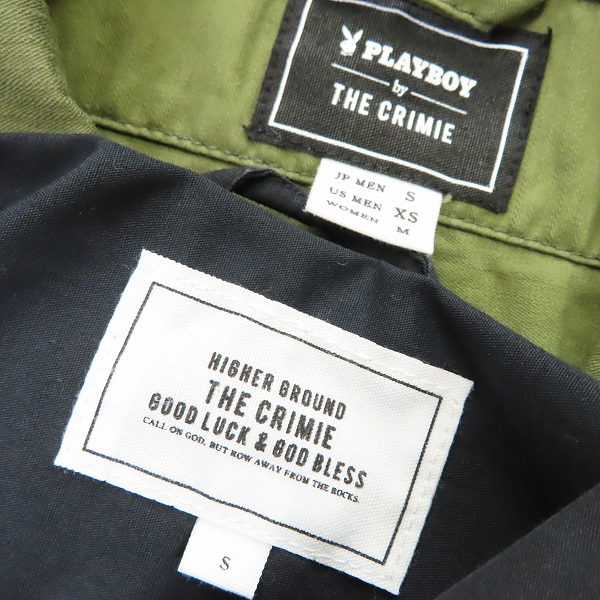 実際に弊社で買取させて頂いたTHE CRIMIE/クライミー 半袖ワークシャツ/S 2点セットの画像 2枚目