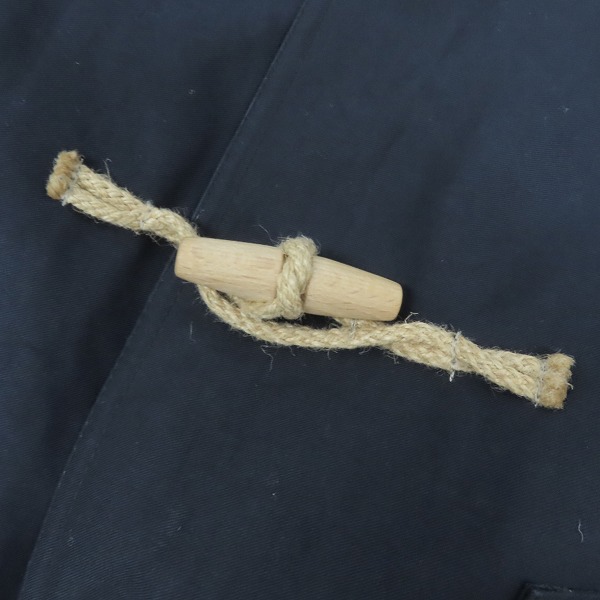 実際に弊社で買取させて頂いたMACKINTOSH × MARGARET HOWELL/マッキントッシュ × マーガレットハウエル ゴム引きダッフルコート Sの画像 6枚目