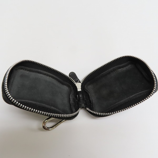 実際に弊社で買取させて頂いたCALEE/キャリー 20AW フック付き レザー ポーチ CL-20AW009SLの画像 3枚目