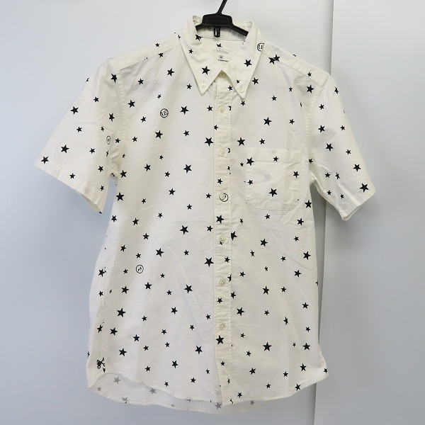 実際に弊社で買取させて頂いたuniform experiment/ユニフォーム エクスペリメント 半袖シャツ ボタンダウン UE-160071/3