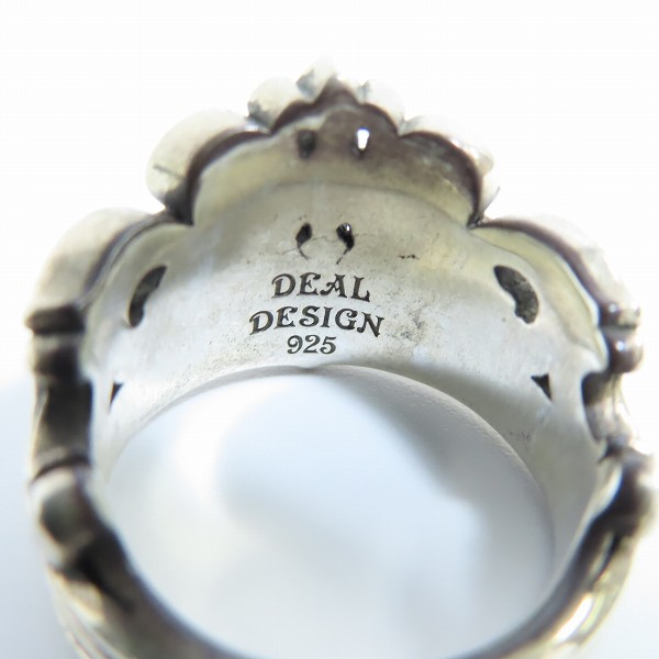 実際に弊社で買取させて頂いたDEAL DESIGN/ディールデザイン メルトクラウンリング ナロー/19号の画像 6枚目