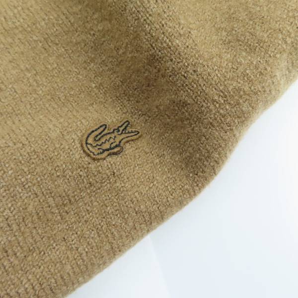 実際に弊社で買取させて頂いたLACOSTE/ラコステ クルーネック スウェット ニット セーター/プルオーバー/M/L 2点セットの画像 6枚目