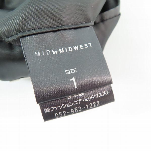 実際に弊社で買取させて頂いたMID BY MIDWEST/ミッドウエスト ロングコート/1の画像 3枚目