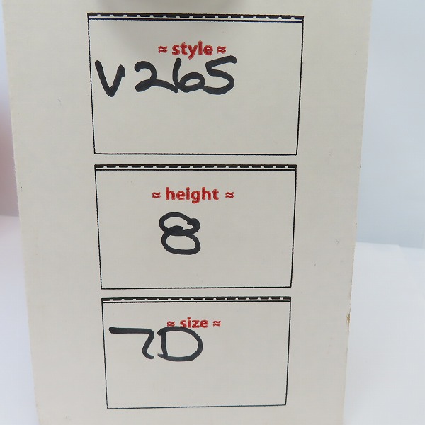 実際に弊社で買取させて頂いたWHITE’S BOOTS/ホワイツ ブーツ レースアップブーツ V265 Size：7Dの画像 9枚目